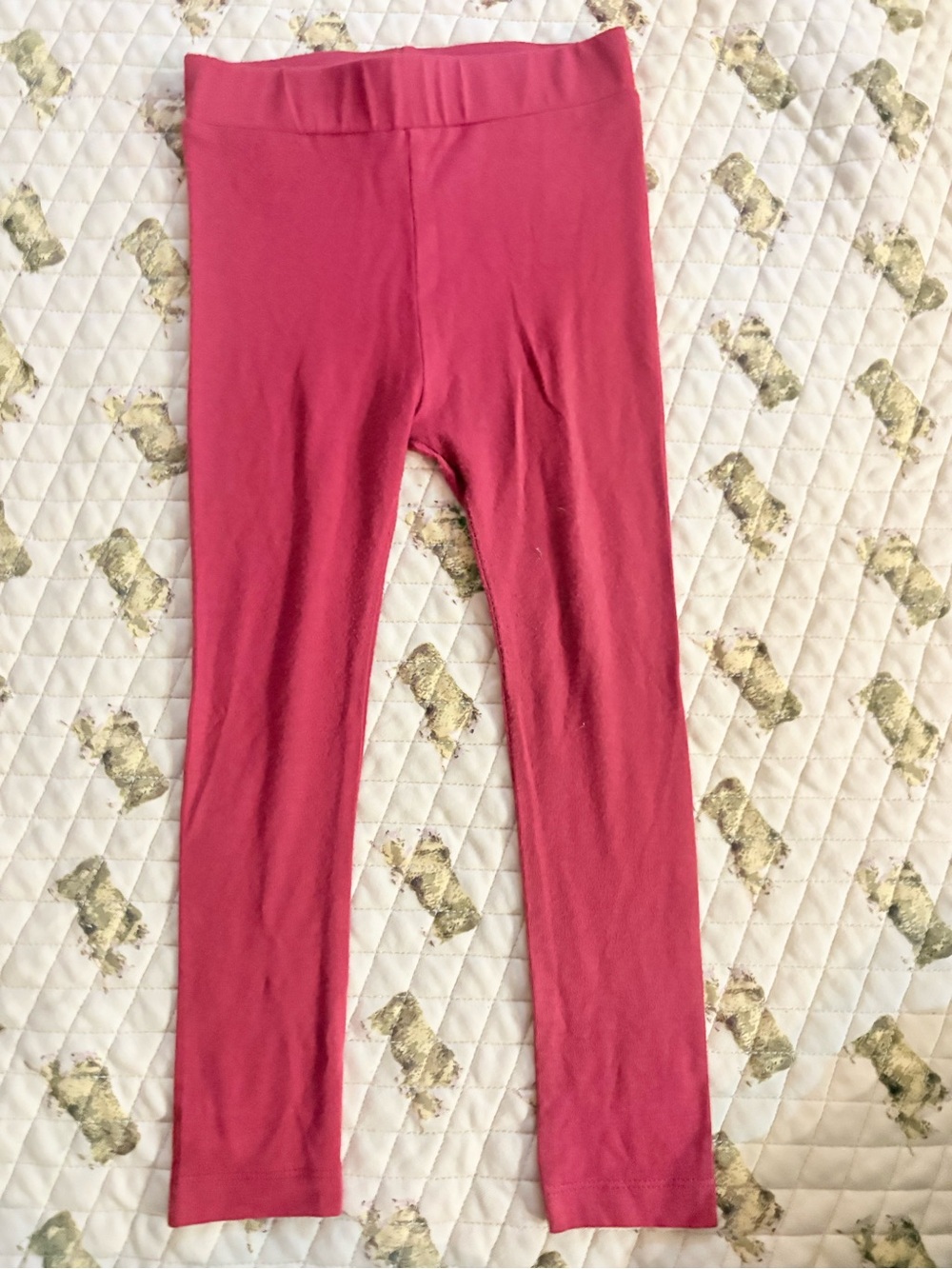 Kate Quinn Girls Red Leggings 🌵3T